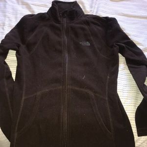 The north face XS brown full zip